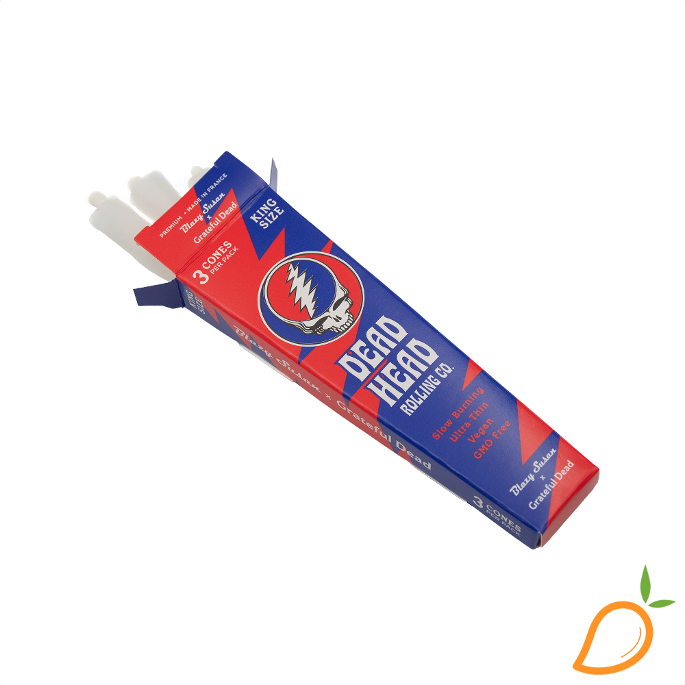 Photograph of product: 3ct Cones King Size Dead Head Rolling Co.