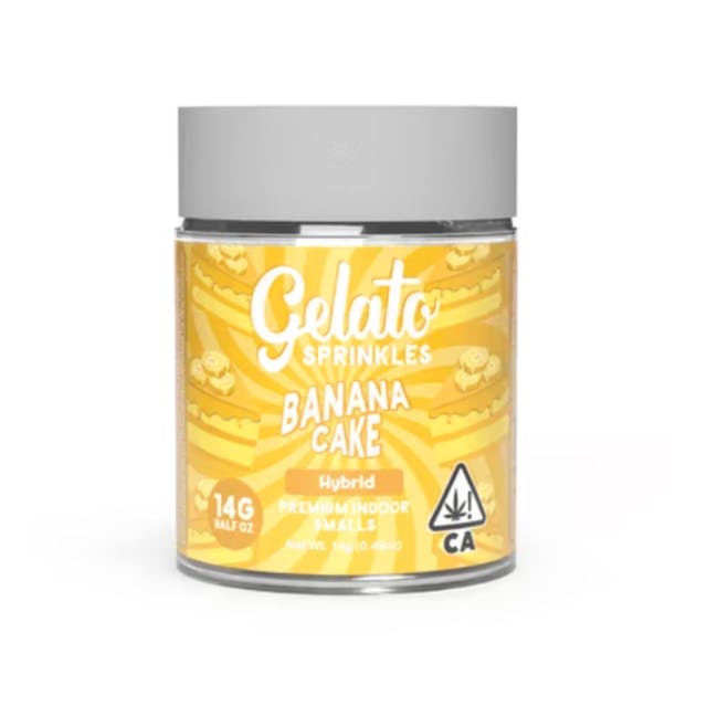 Photograph of product: Gelato - Sprinkles - Banana Cake - Hybrid (14g) - 