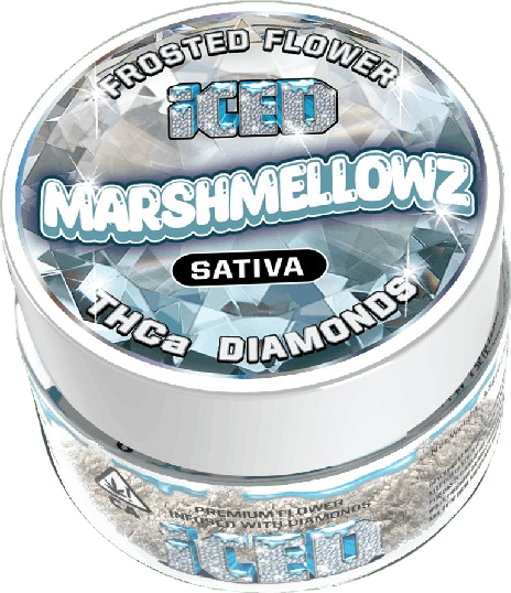 Photograph of product: Iced | Marshmellowz Infused Flower | 3.5g