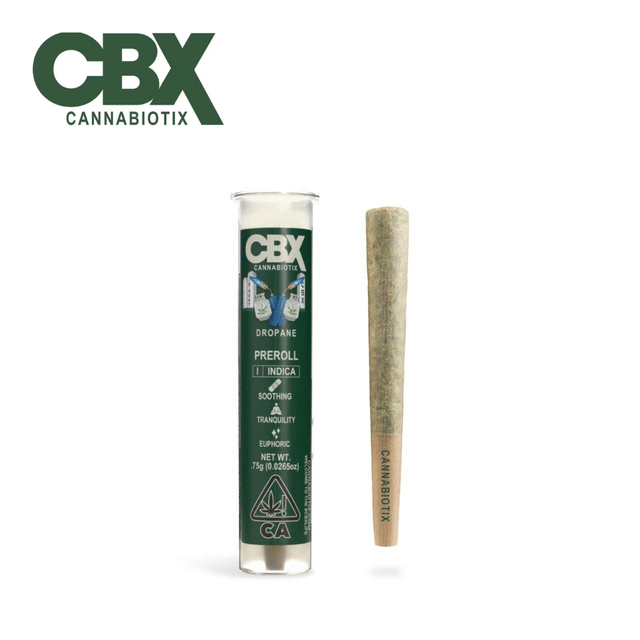 Photograph of product: CBX - Dropane - Pre-Roll - 0.75g - Dropane