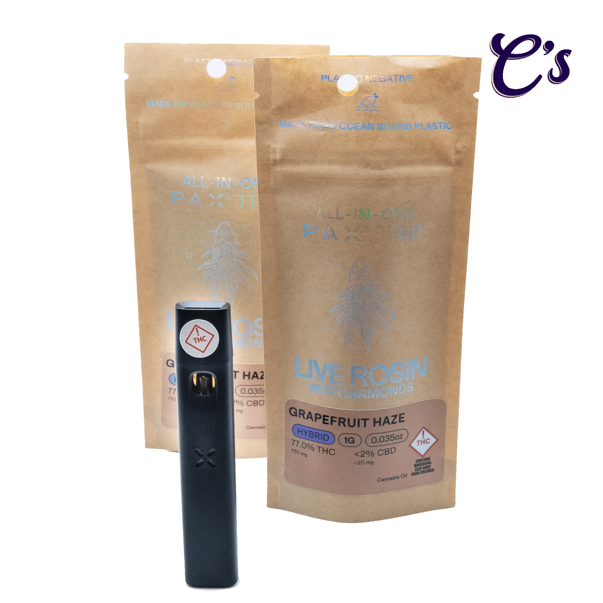 Photograph of product: Pax | Trip Live Rosin AIO (S) Tropicana Cookies 1g