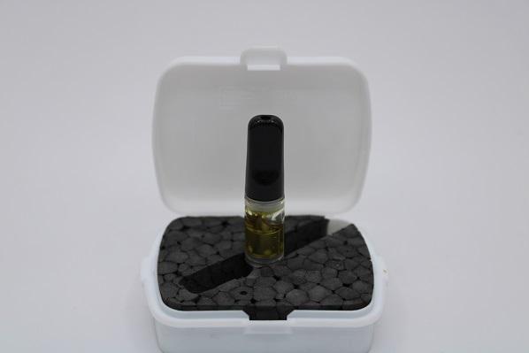 Photograph of product: SGM - Live Rosin Vape Cartridge - Blackberry Kush