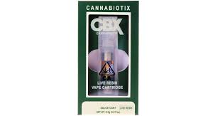 Photograph of product: GM-UHOH 0.5G LIVE RESIN CARTRIDGE
