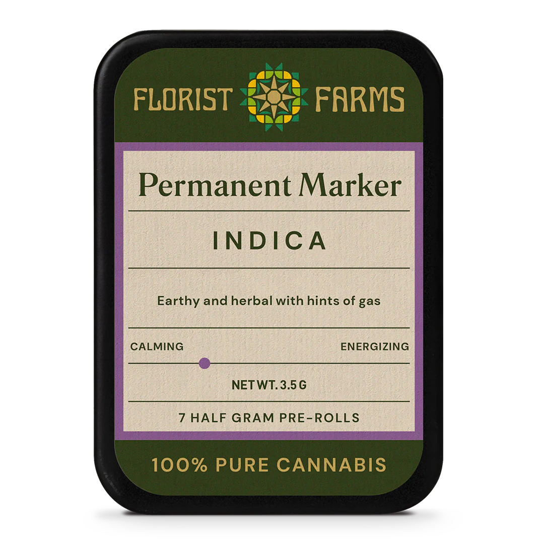 Photograph of product: Permanent Marker | Infused | 5 Pack