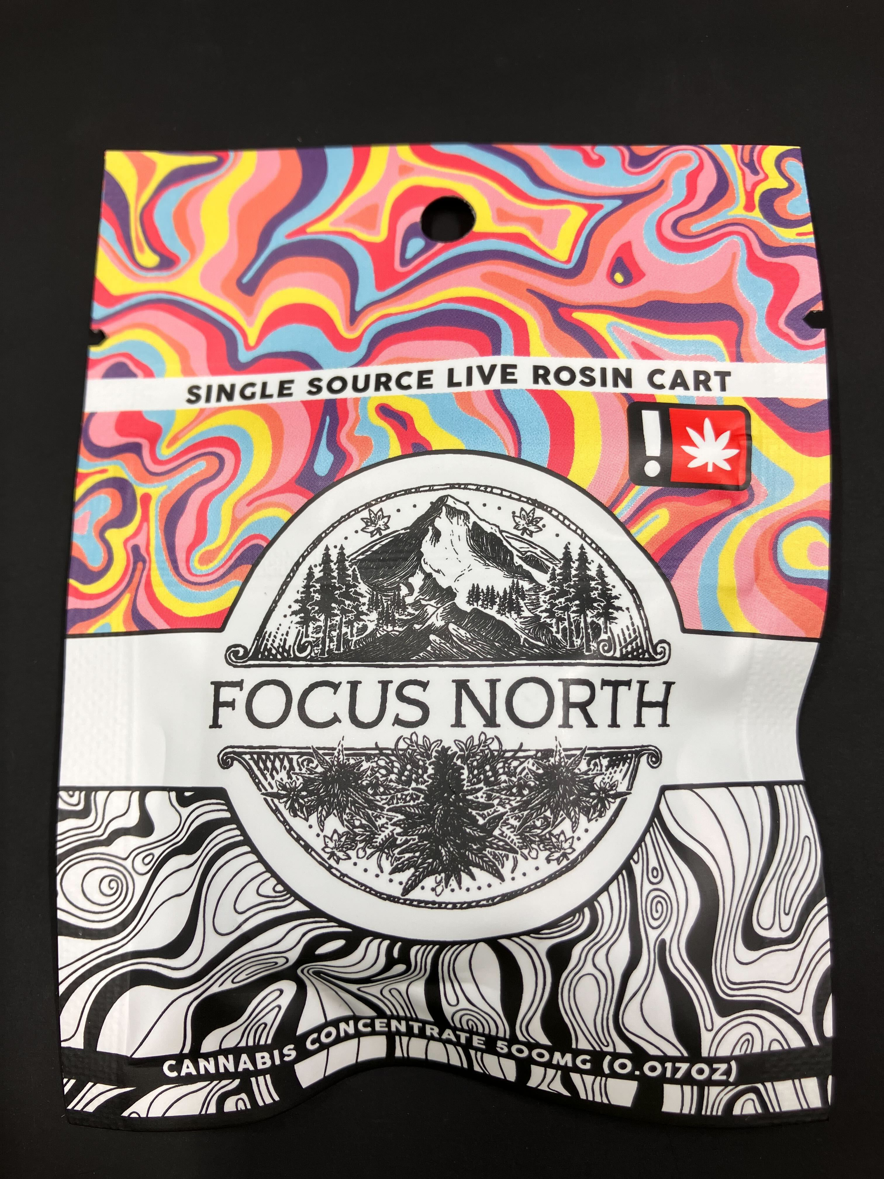 Photograph of product: Vape 0.5g Live Rosin Dulce De Uva (Focus North)