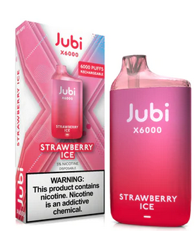 Photograph of product: Jubi 6000 - Strawberry Ice