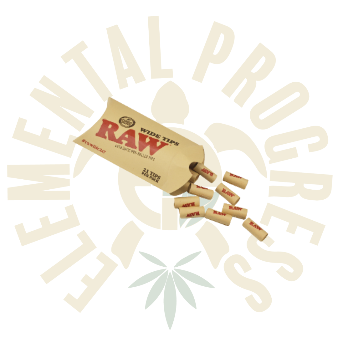 Photograph of product: Raw - Pre-rolled WIDE Tips