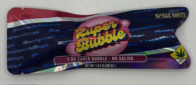 Photograph of product: Backpack Boyz: Zuper Bubble 1pk/