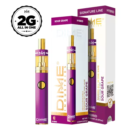Photograph of product: Dime - Sour Grape (H) - AIO