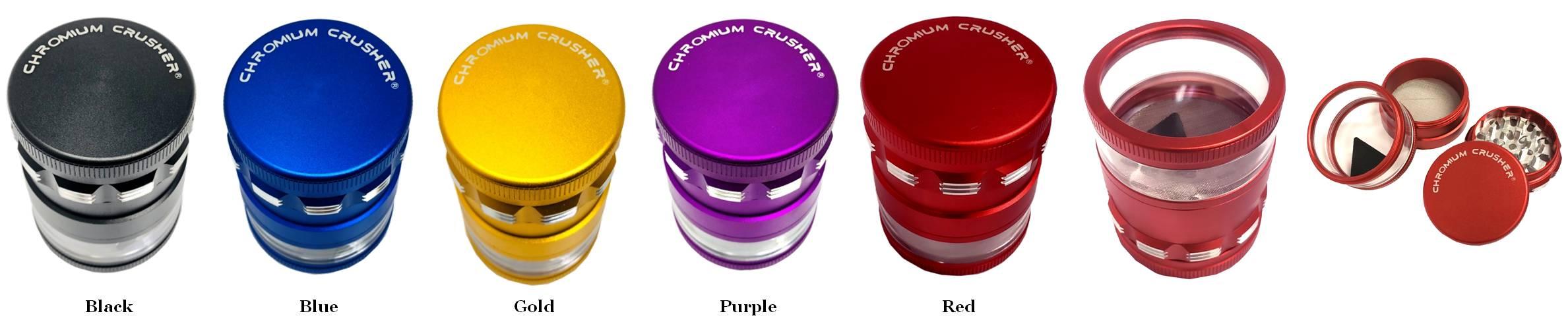 Photograph of product: Chromium Crusher 2.5" Storage Grinder