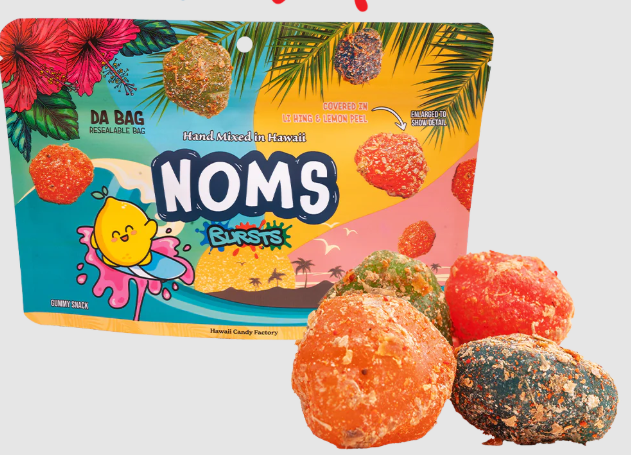 Photograph of product: Gushers Bursts + Li Hing & Lemon Peel *NON MEDICATED*