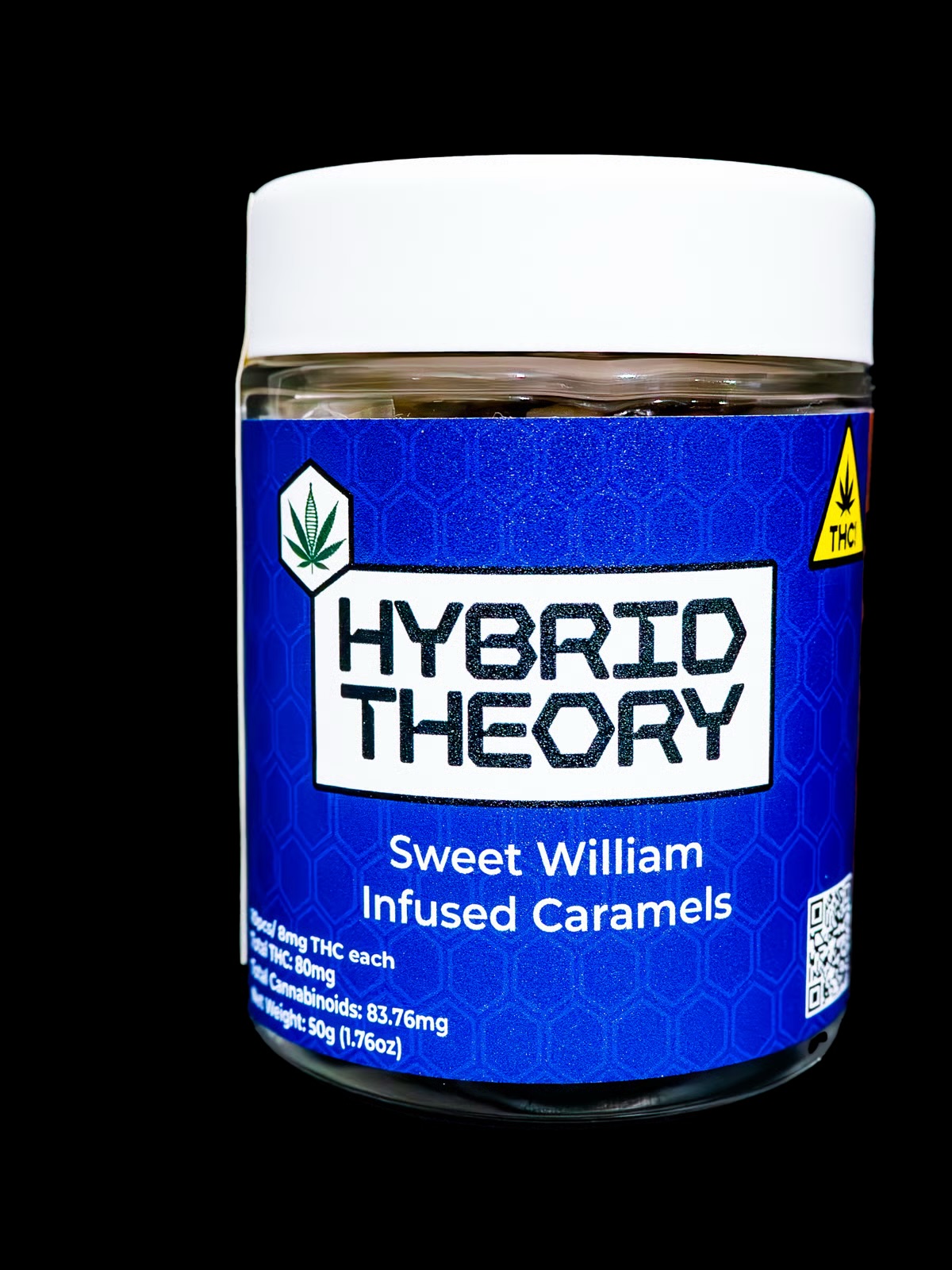 Photograph of product: Hybrid Theory | Apple Cider Sea Salt | Caramels | 80mg