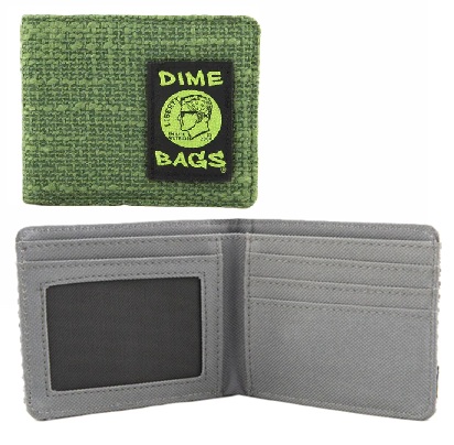 Photograph of product: DIME BAGS | Bi-Fold Wallet- Forest $25