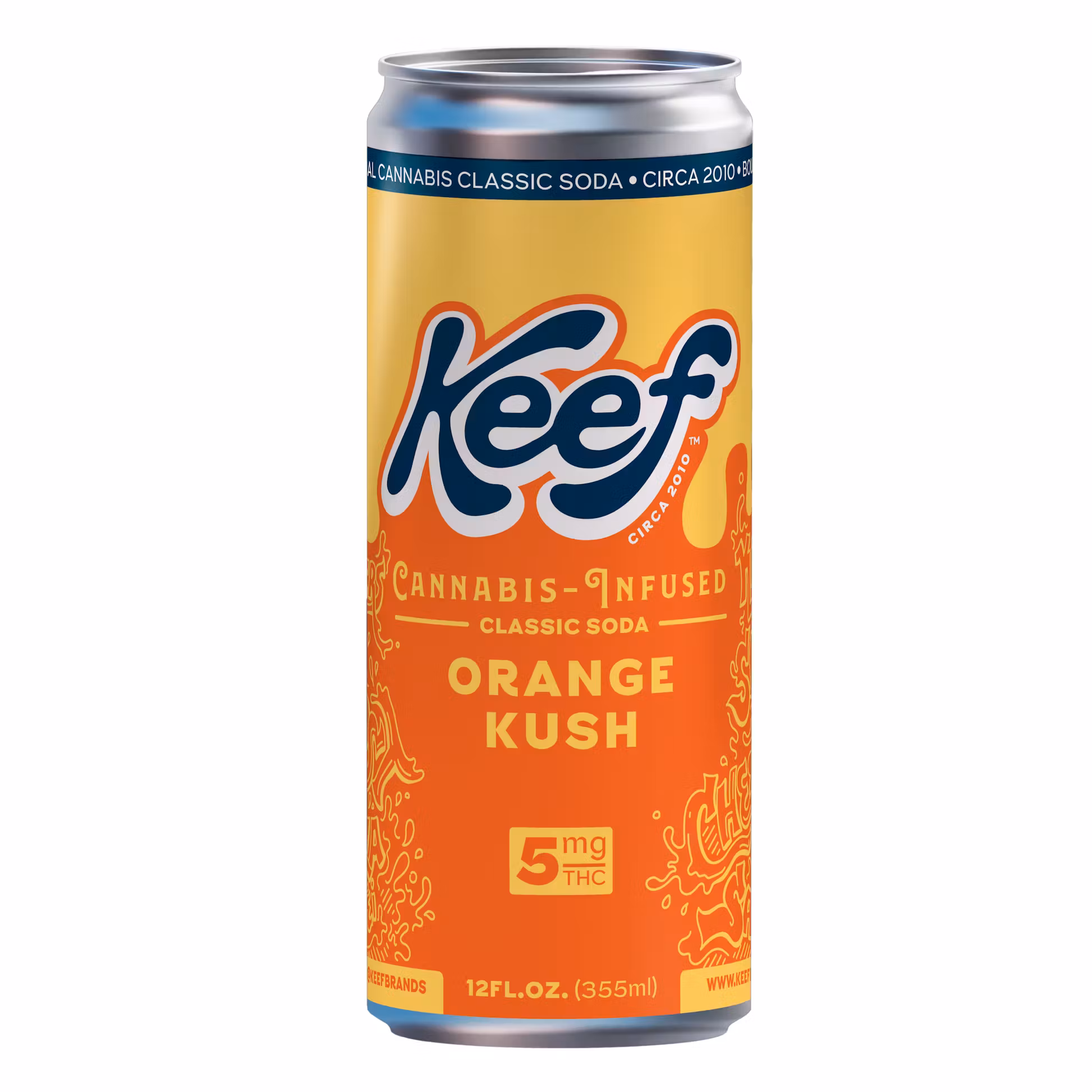 Photograph of product: Orange Kush Soda 12oz (TAX INCLUDED)