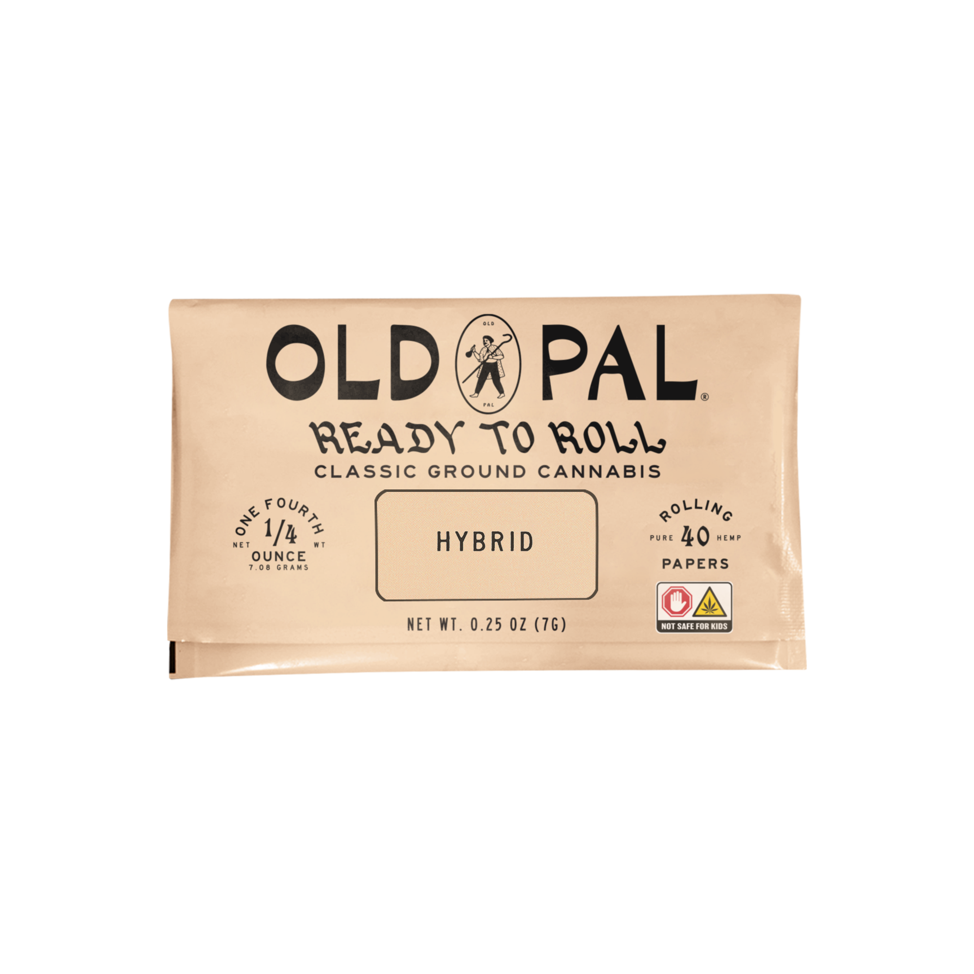 Photograph of product: Pre-Ground Bud | Ready to Roll | Grandpa Blaze - 7g