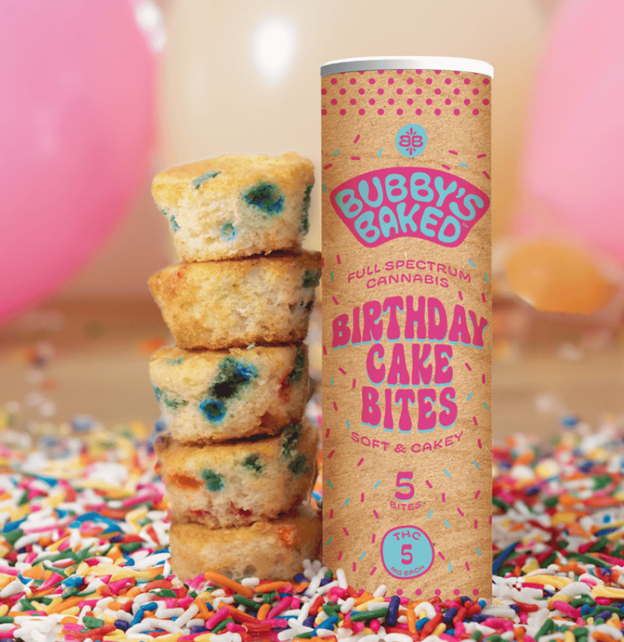 Photograph of product: Birthday Cake Muffin Bites | 5pk