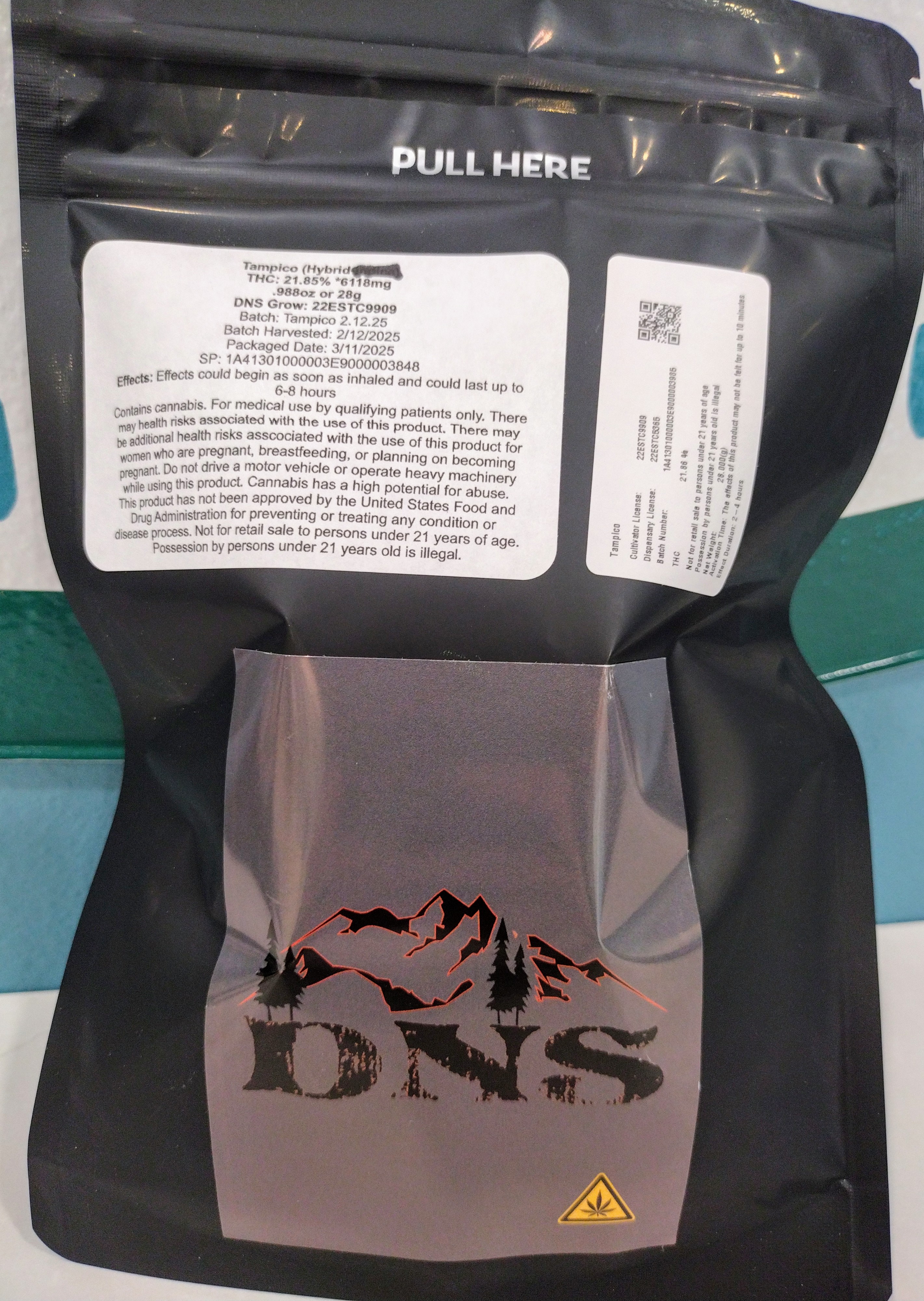 Photograph of product: DNS Farms - Tampico - 28g - Flower
