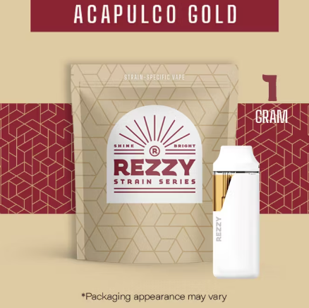 Photograph of product: Rezzy Acapulco Gold Disposable