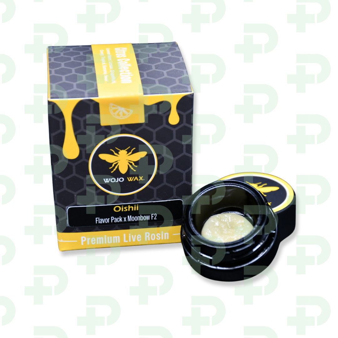 Photograph of product: Wojo Live Rosin - Oishii