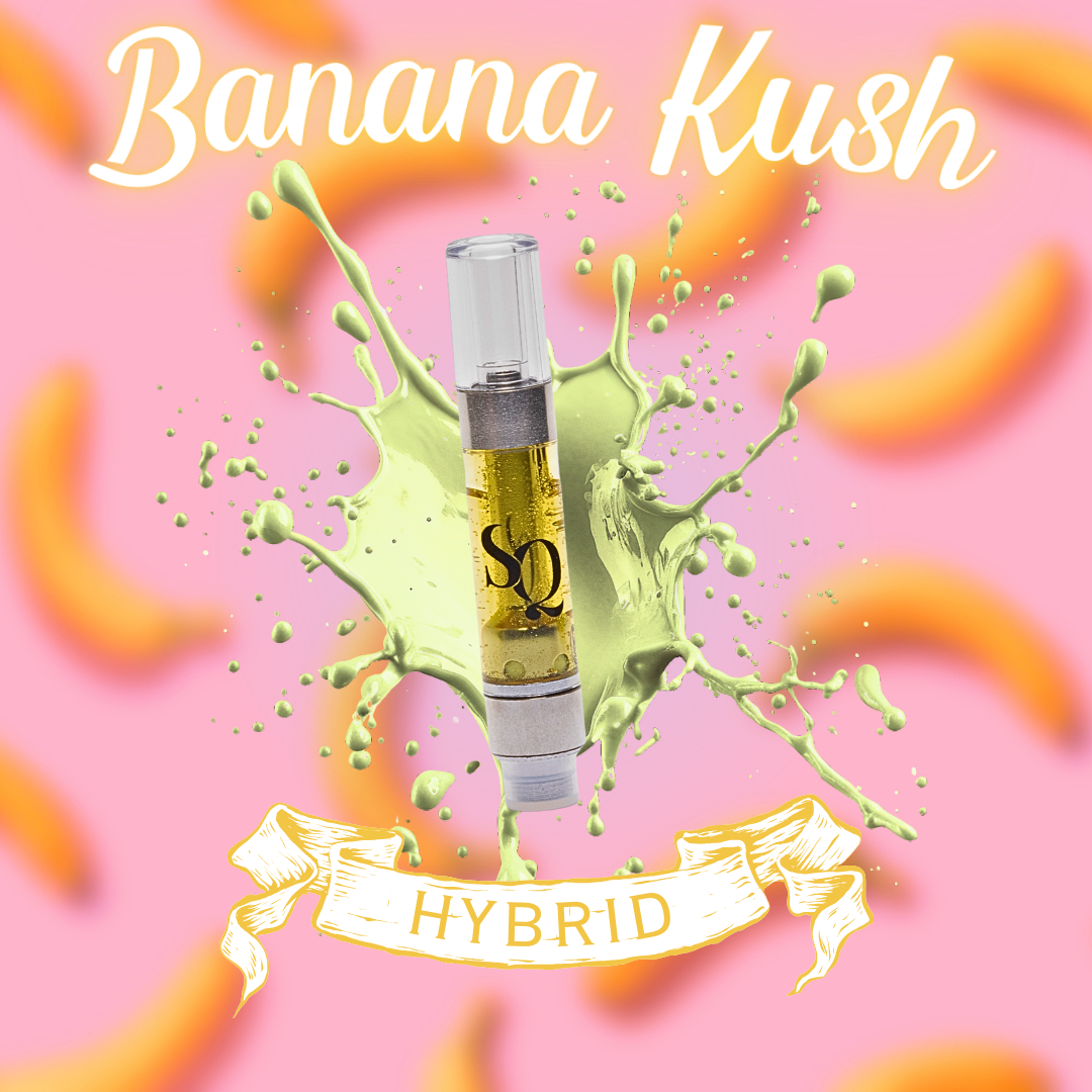 Photograph of product: Banana Kush Oil Cartridge 1g