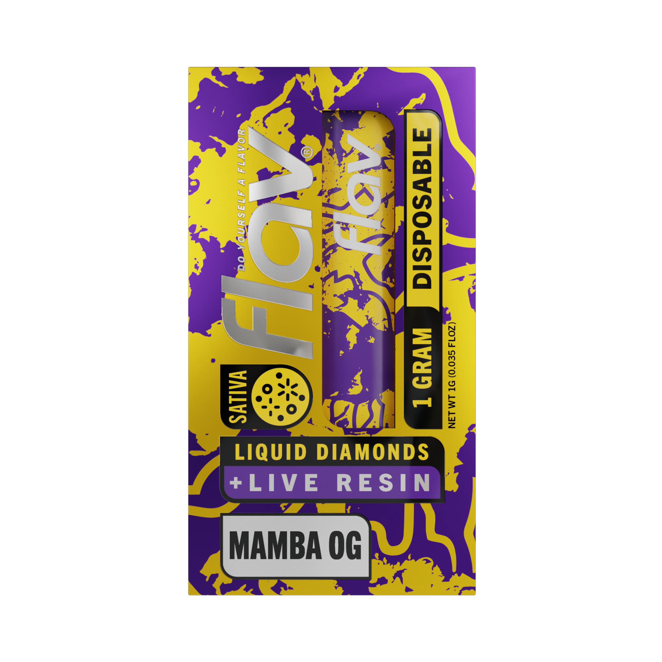 Photograph of product: Flav - Mamba OG LR Disposable - 1g