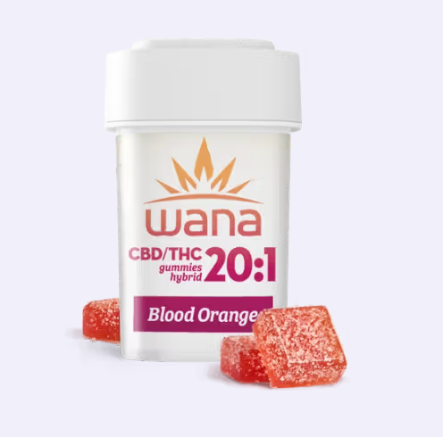 Photograph of product: Blood Orange (20:1 CBD:TH-oui) Gummies (Hybrid) - 20mg TH-oui