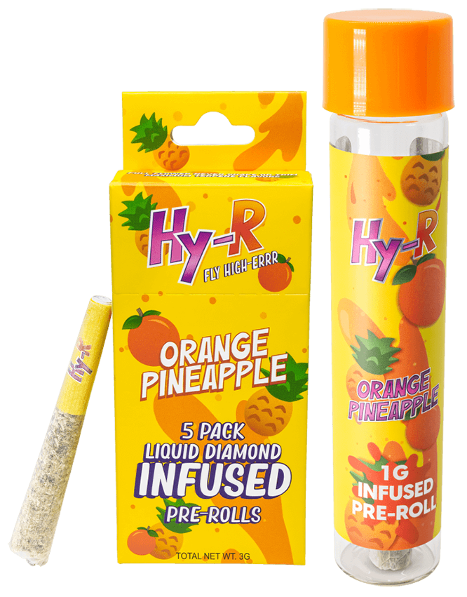 Photograph of product: Orange Pineapple Infused PR (5 pack)