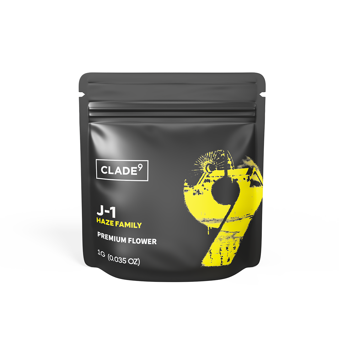 Photograph of product: Clade9 Flower 1g- J1