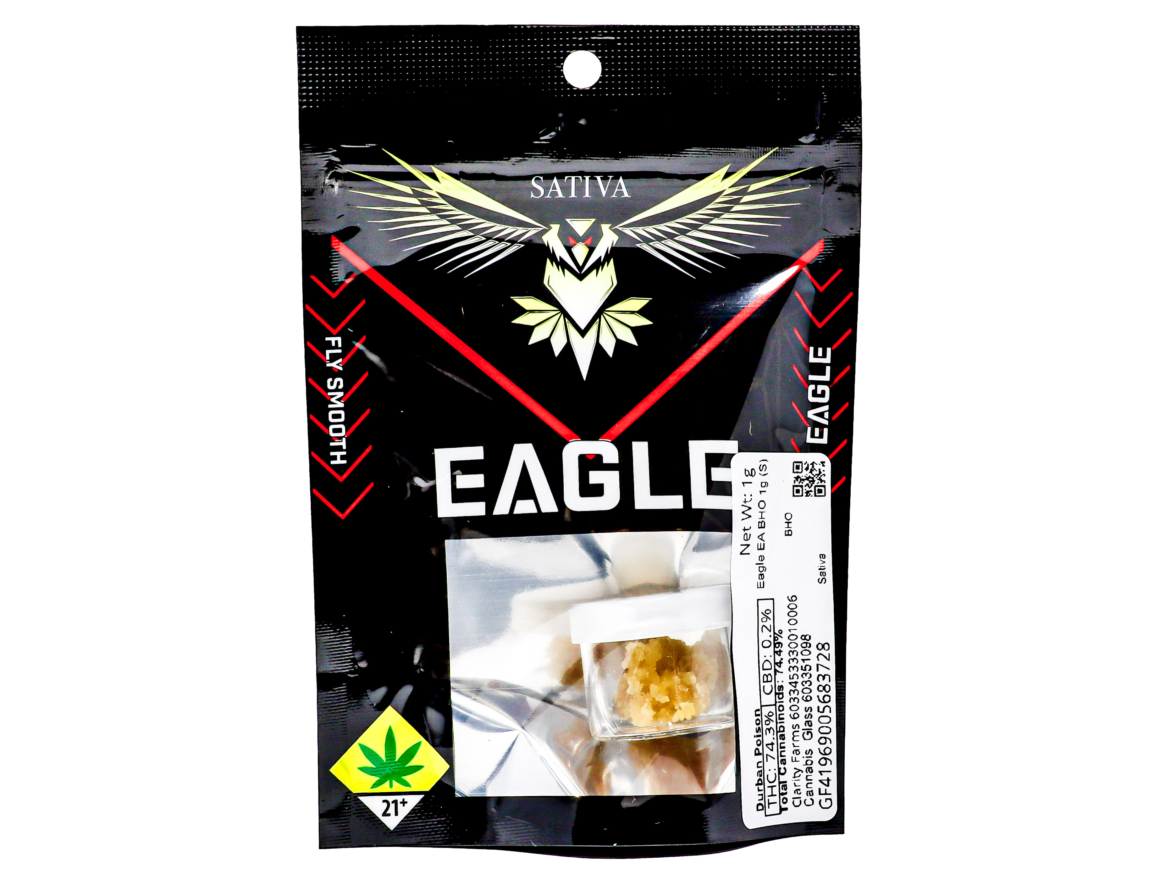 Photograph of product: COW Durban Poison BHO Concentrate 35656