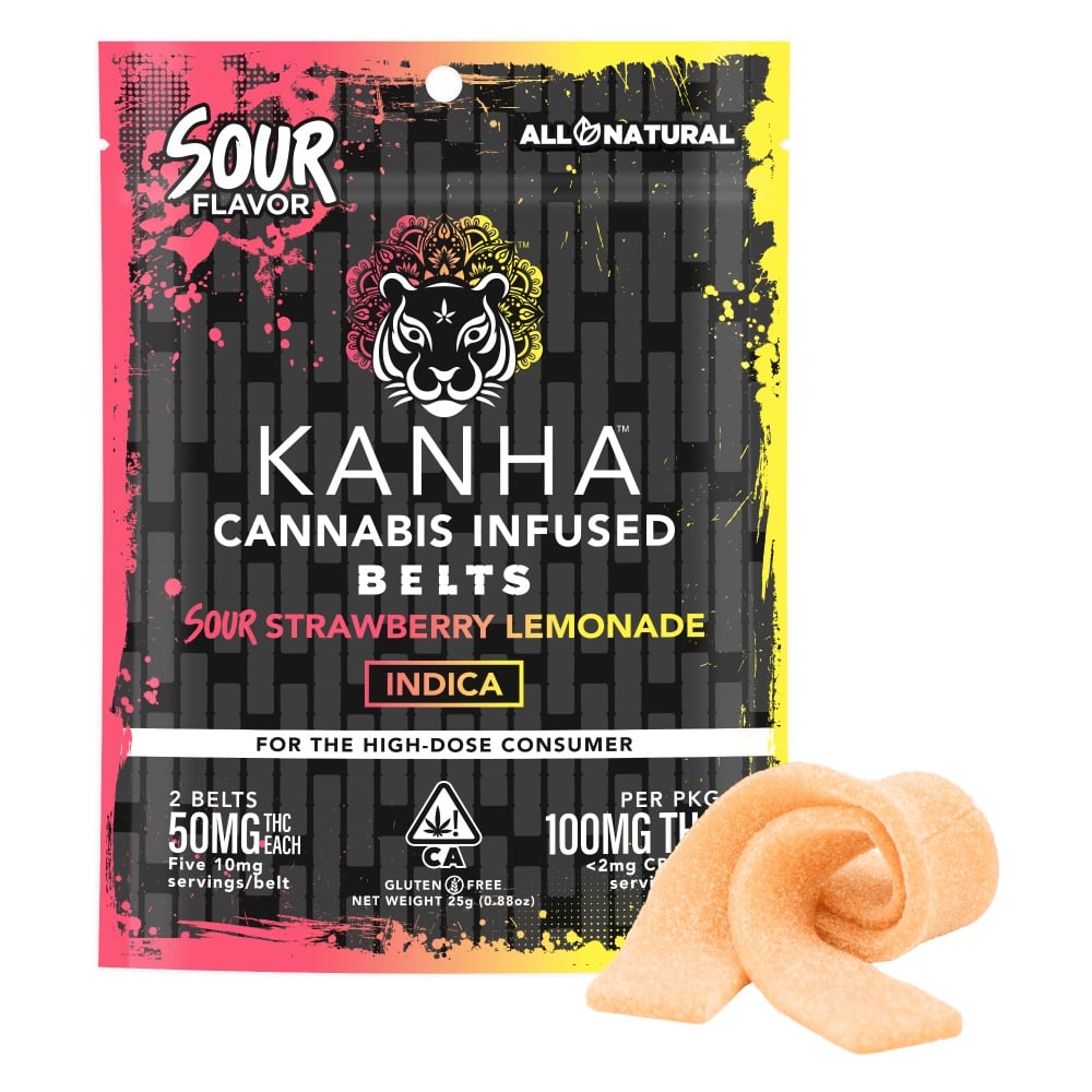 Photograph of product: Sour Strawberry Lemonade - Indica [2pk] (100mg)