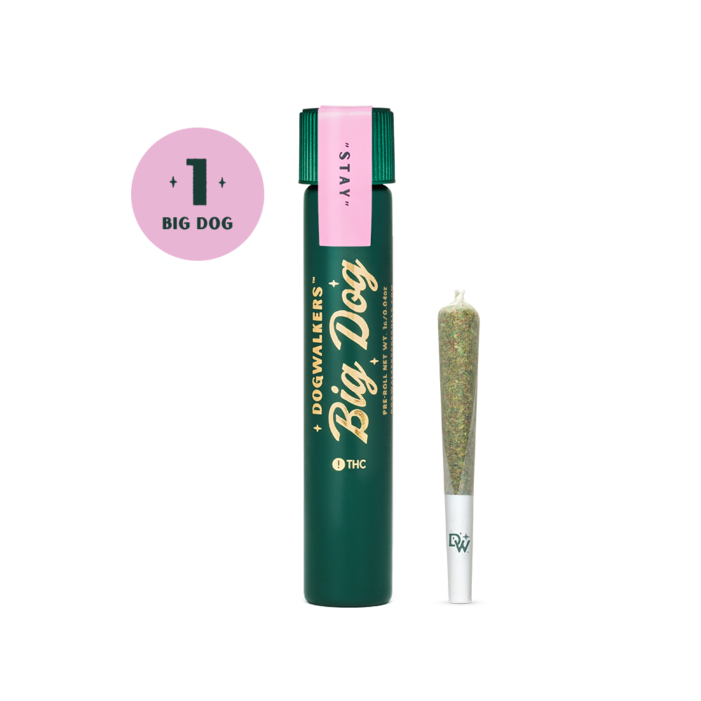 Photograph of Product: Green T Big Dog Pre-Roll | 0.75g