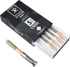 Photograph of product: Curio Wellness Kaviar Mini Infused  Hybrid Prerolls 5pk | 3g