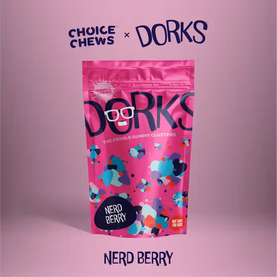 Photograph of product: Dorks | Nerd Berry | 100mg