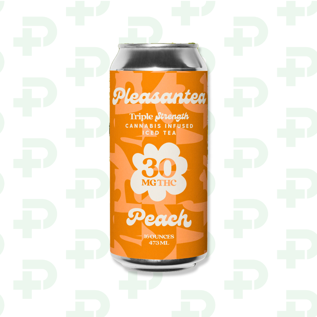 Photograph of product: Pleasantea 30mg Tea - Peach