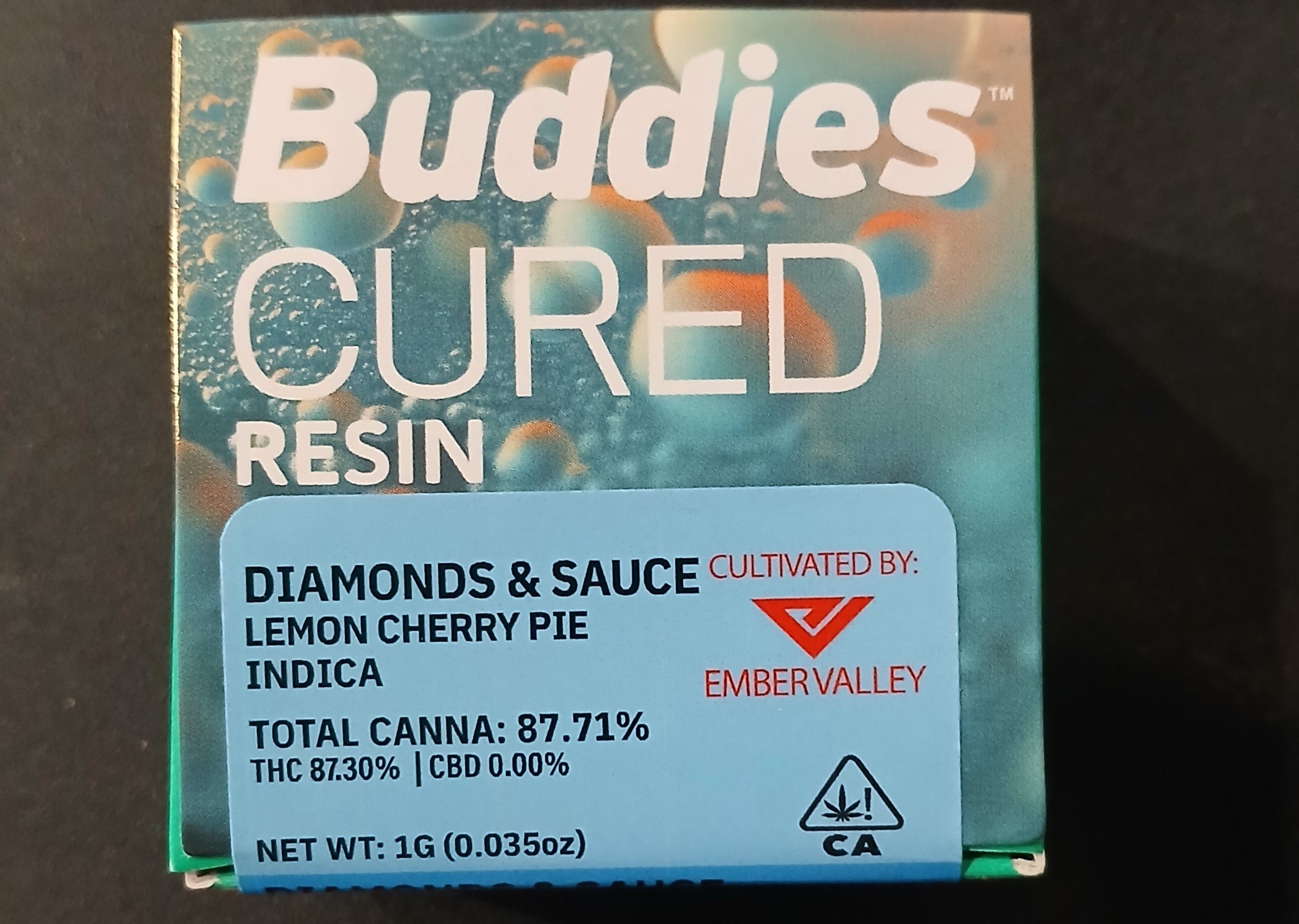 Photograph of product: $30 | Lemon Cherry Pie Diamonds & Sauce Buddies