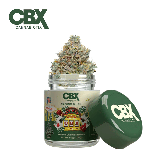 Photograph of product: CBX - Casino Kush - 3.5g - Casino Kush