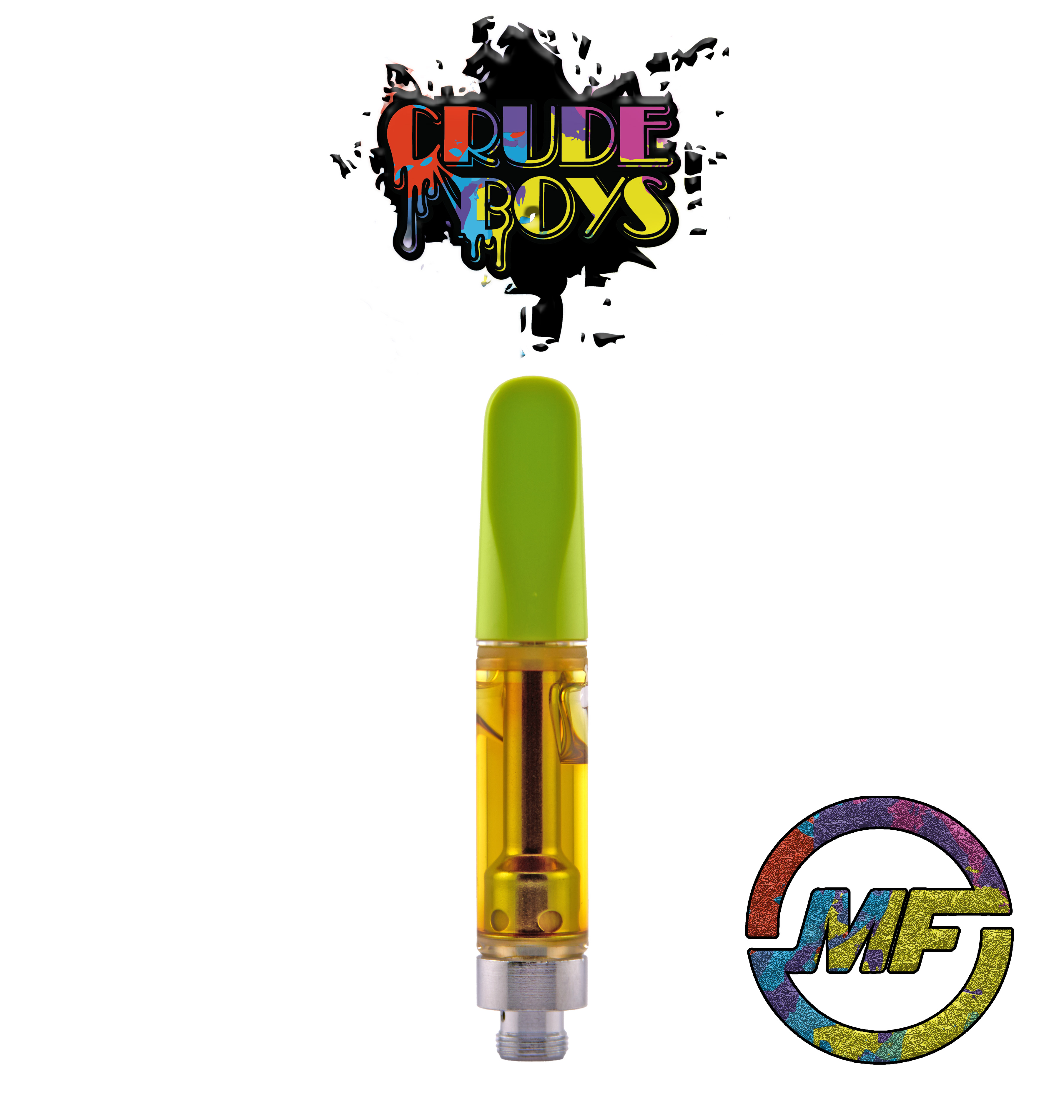 Photograph of product: Crude Boys | White Truffle | 1g | 510 Cartridge