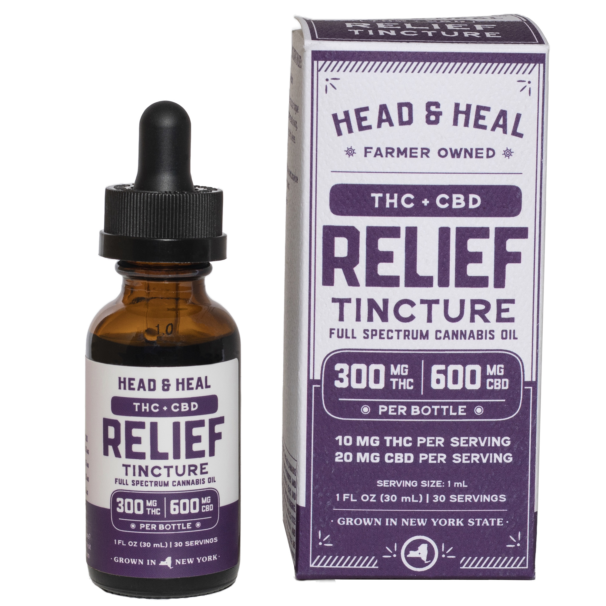 Photograph of product: Head & Heal | Relief | Tinc | 300mg