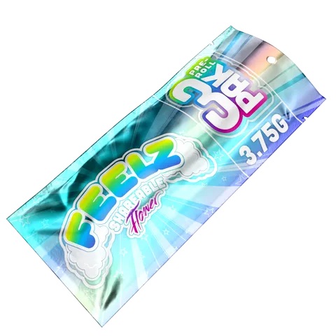 Photograph of product: Feelz 3.75g Pre roll 3 Pack - Original Glue