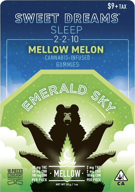 Photograph of product: Mellow Melon Gummy