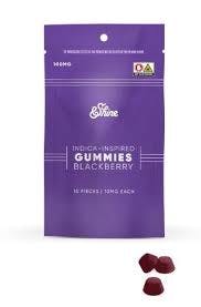 Photograph of product: &Shine - Edible - Bites - 100mg - Blackberry (Oui'd Inspired)