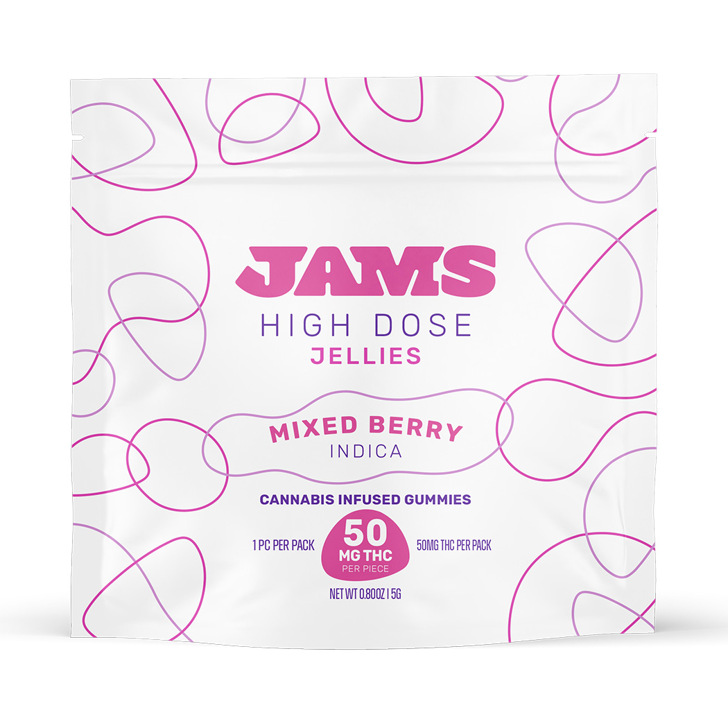 Photograph of product: High Dose Mixed Berry Gummies 50mg