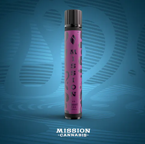 Photograph of product: Garlic Z | 1g Pre-Roll | Mission