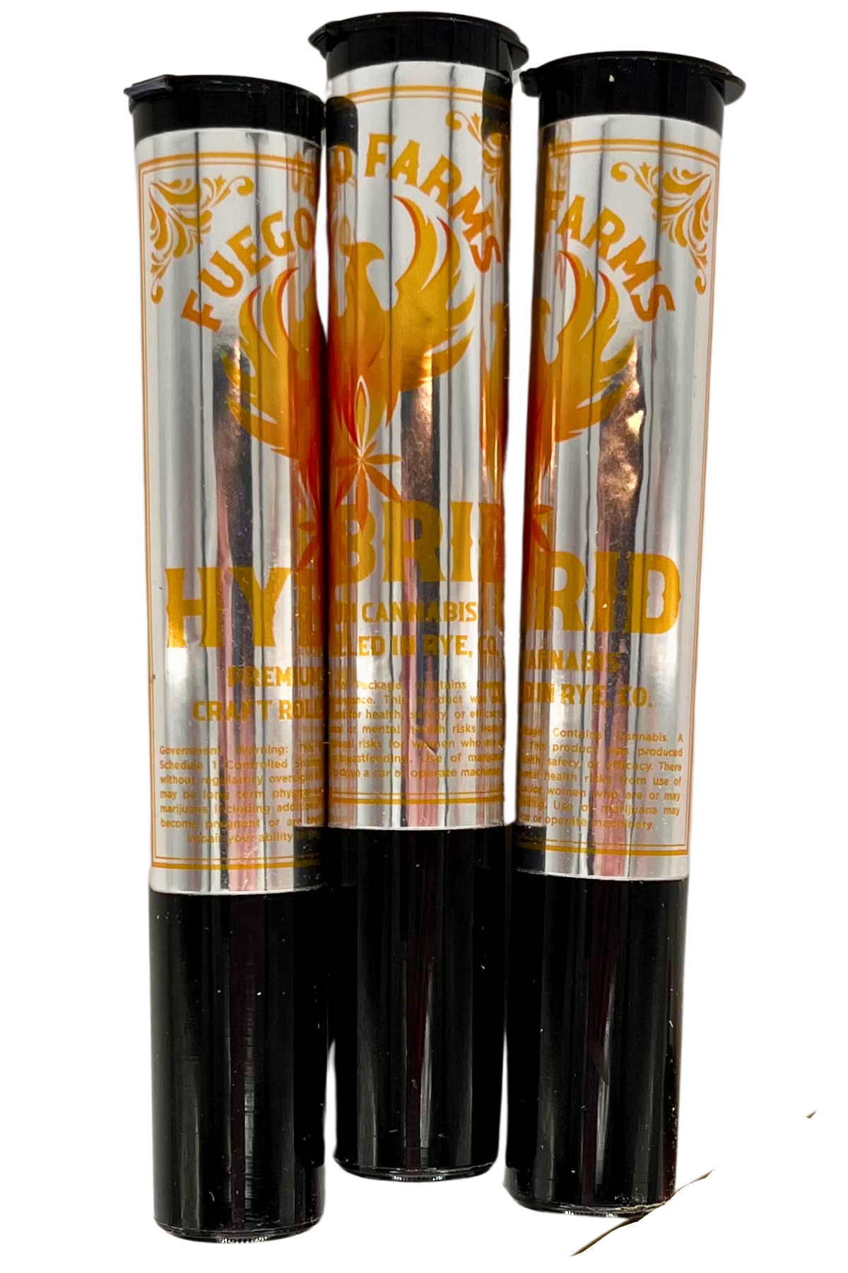 Photograph of product: Fuego Farms - Blunt Pack (5x 1g) - Gummy BearZ