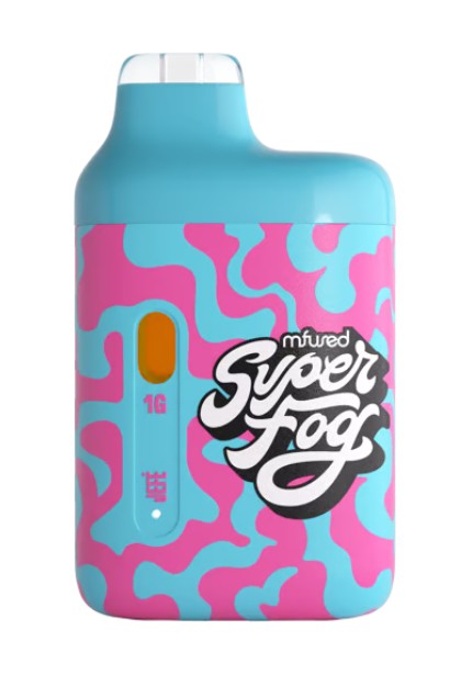 Photograph of product: Super Fog | Rainbow Cloud | Twisted Live Diamonds | Vapes 2pk