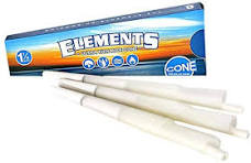Photograph of product: ELEMENTS 1.25 Ultra Thin Cones 6-Pack