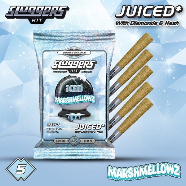 Photograph of product: Marshmellowz 5 pk Infused Pre-Rolls - 