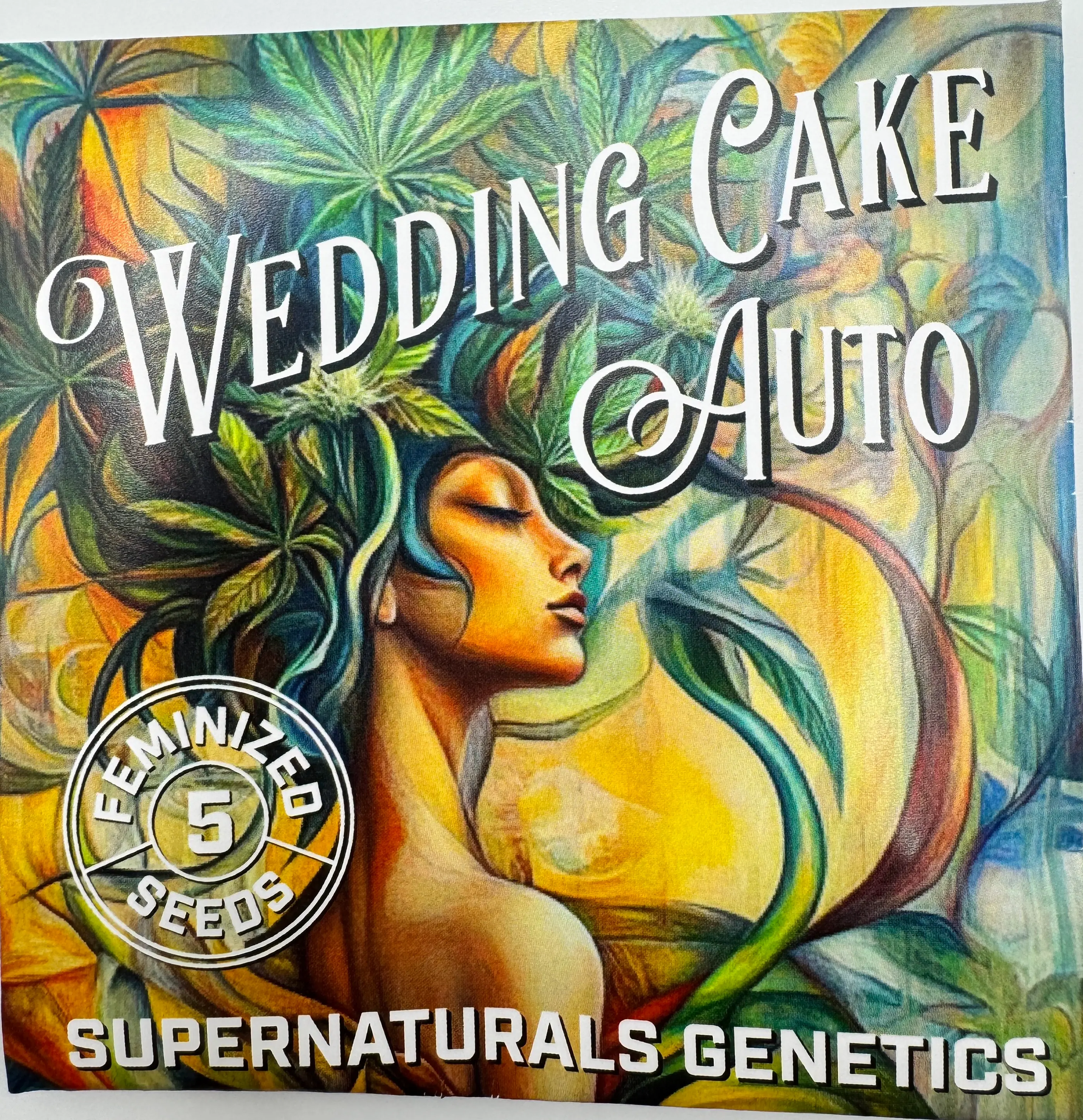 Photograph of product: Supernaturals | Wedding Cake (Auto) | Feminized Seeds 5pk
