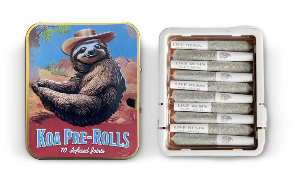 Photograph of product: CLEMENTINE X PURPLE PUNCH [LIVE RESIN INFUSED] 10PK