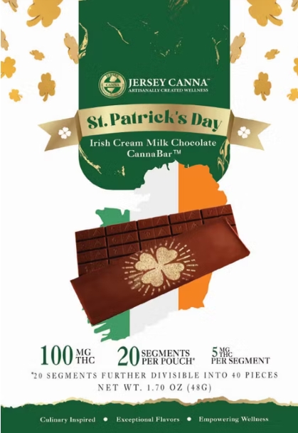 Photograph of product: Irish Cream | Chocolate | 20 x 5mg